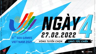 NGÀY 4 - CHUNG KẾT VÒNG TUYỂN CHỌN NỘI DUNG NAM NỮ | 31st SEA GAMES VIỆT NAM 2022