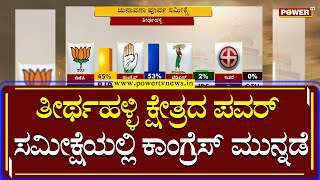 Karnataka Election Survey : ತೀರ್ಥಹಳ್ಳಿ ಕ್ಷೇತ್ರದ ಪವರ್ ಸಮೀಕ್ಷೆಯಲ್ಲಿ ಕಾಂಗ್ರೆಸ್ ಮುನ್ನಡೆ | Power TV