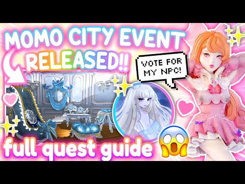 *MUST WATCH* MOMOCITY SUMMER EVENT NOW AVAILABLE! Full Quest Guide – Heels Locations for FREE PRIZES!