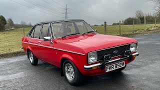 WOW! Only 30,000 Miles From New -1980 MK2 Ford Escort 1600 Ghia - Not To Be Repeated!