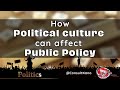 Relationship Between Political Culture & Public Policy | What Is Political Culture in Public Policy