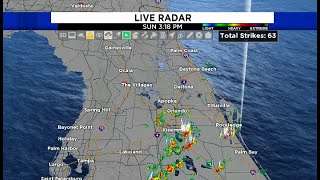 WATCH LIVE: Severe thunderstorms moving through Florida