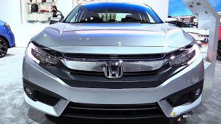 2023 Honda Civic Touring 2.0L 180hp Luxury Sedan - Exterior Interior Walkaround - 2022 LA Auto Show