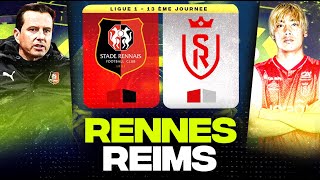 🔴 RENNES - REIMS | La retour de Julien Stéphan ! ( srfc vs sdr  ) | LIGUE 1 - LIVE/DIRECT