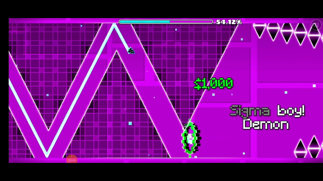 Jugando Niveles De Geometry Dash Sigma Boy Challenge Youtube