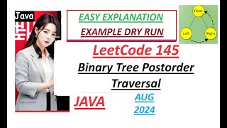 Binary Tree Postorder Traversal | Leetcode 145 | Java Code | Developer Coder 🌳💻
