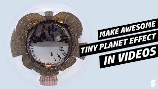 After Effects Tutorial: Make Awesome Tiny Planet Effect In Videos