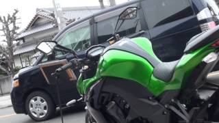 2015 Kawasaki　Z1000　カスタムZ1000　アクラボビッチサウンドを聞け　福井県　豪快チェンジ　AKRAPOVIC　男カワサキ　Ninja1000　Z1000SX