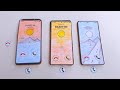 GALAXY S9/ SAMSUNG S24 sunset/ HUAWEI P50 incoming call with external buttons