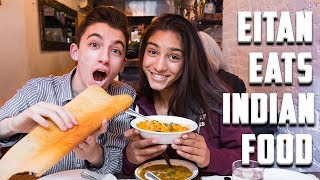 Eating Indian Food With My Neighbor | Eitan Bernath