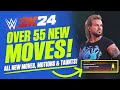 WWE 2K24: Over 55 New Moves Added! (WCW DLC Pack)