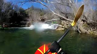 Packrafting Fossil Creek 1/18/20