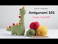 Amigurumi 101 : Easiest Way to Make Magic Ring (MR) | (Right Handed)