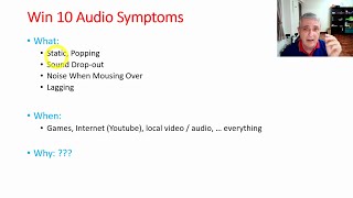 Windows 10 Audio Problems, Static, Popping, Etc.
