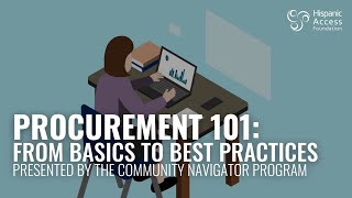 Procurement 101: From Basics to Best Practices
