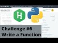 Hakerrank Python | Challenge #6 | Write a Function | Leap Year Logic Explanined !!!