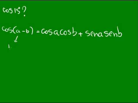 Cosseno Da Soma E Da Diferença De Dois Arcos - Exemplos - YouTube