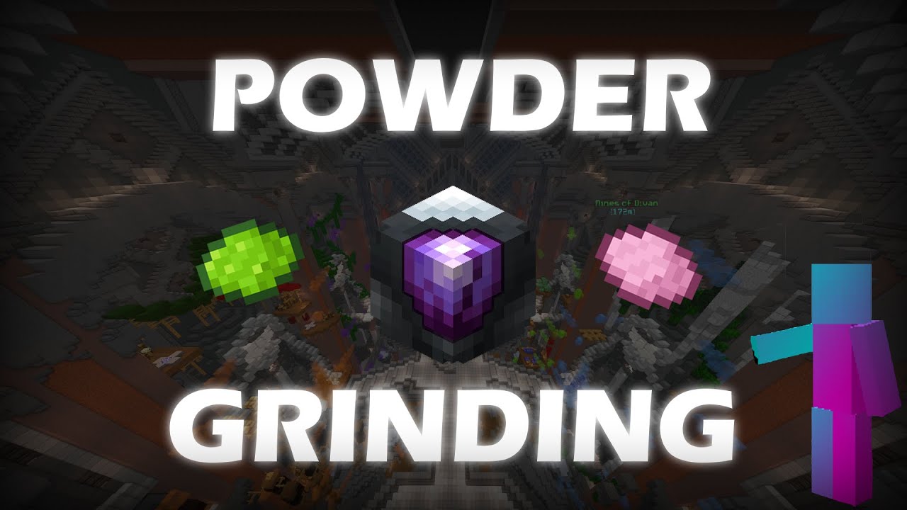 Powder Grinding Hypixel Skyblock Youtube