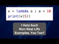 Python Lambda Functions: Two Practical Examples