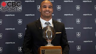 Tre Ford reflects on becoming 1st Black quarterback to win Hec Crighton Trophy | CBC Sports