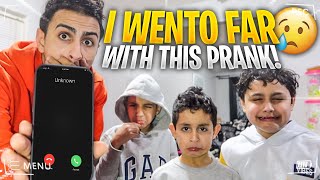 Did i go too far with this PRANK?? *VERY SCARY*