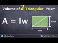 visualizing the formula for volume of a triangular prism