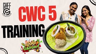 CWC 5 Recipe by chef Saravanan  #cwc5  #Pooja Venkat #chefsaravanan