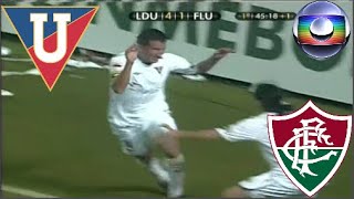 Gols - LDU 4 x 2 Fluminense - Final da Libertadores de 2008 - Globo