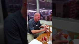 Scotty eats scorpion peppers.