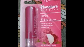 *REVIEW* Himalaya Herbals Litchi Shine Lip Care Lip Balm.