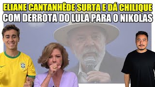 Globo em pane: Eliane Cantanhêde surta e dá chilique ao vivo com derrota do Lula para o Nikolas