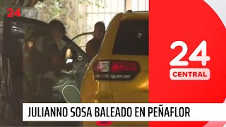 Cantante urbano Julianno Sosa baleado en Peñaflor | 24 Horas TVN Chile