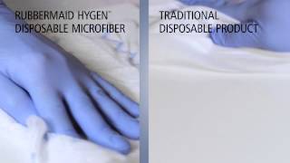 Rubbermaid HYGEN Disposable Microfiber