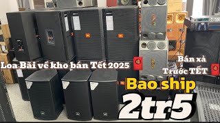 Về kho gần 100 đôi loa Mỹ 🇺🇸 phục vụ ae chơi tết 2025 🧧 giá quá đẹp 2tr /1 đôi bao ship.