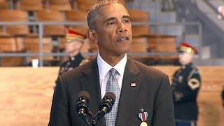 Obama Armed Forces Farewell Ceremony
