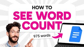 How to SEE Word Count on Google Docs (Step by Step)