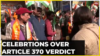 Article 370 News: Big Boost For Modi Govt In Top Court; People In Jammu Celebrate | Ground Report