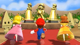 Mario Party 9 -  Step It Up 1-vs. Rivals - Mario, Peach, Daisy vs Luigi | Cartoons Mee