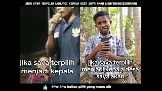 jika saya menjadi kepala desa