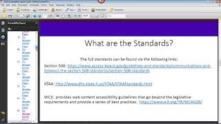 Creating Accessible Word Documents & PDF Documents