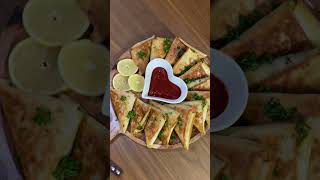 آموزش پخت سمبوسه خوشمزه 😋😍             Learn how to cook delicious samosas