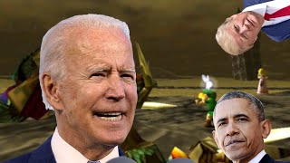Biden tries to speedrun Ocarina of Time