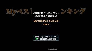 [モンスト]Myベストプレイランキング 覇者の塔2ndシーズン33階 #モンスト #モンスターストライク #モンスト覇者の塔2ndシーズン33階