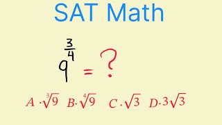 SAT Math Algebra Question 18