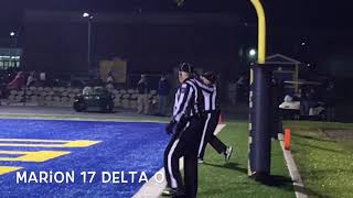 🏈Marion Giants vs Delta (10/26/18) Sectional Semifinal-Marion 37 Delta 0 #GFND