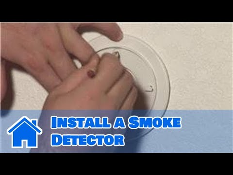 Home Safety Tips : How to Install a Smoke Detector Home Safety Tips : How to Install a Smoke Detector