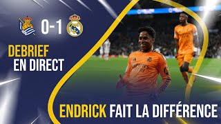 🔴 [LIVE] ENDRICK FAIT GAGNER LE REAL MADRID ! GÜLER DÉÇOIT... (REAL SOCIEDAD 0-1 REAL MADRID)