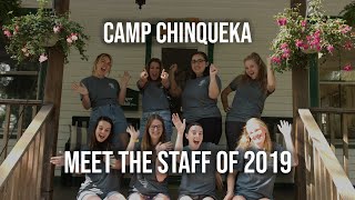 Camp Chinqueka | Meet The Staff of 2019