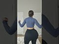 sexy girl with big fat ass and big boobs shakes everything