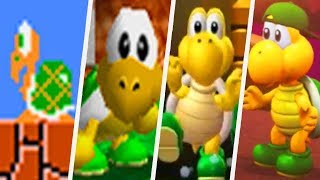 Evolution of Koopa Troopa in Super Mario Games (1985 - 2017)